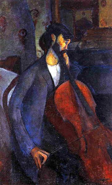 The Cellist - Amedeo Modigliani