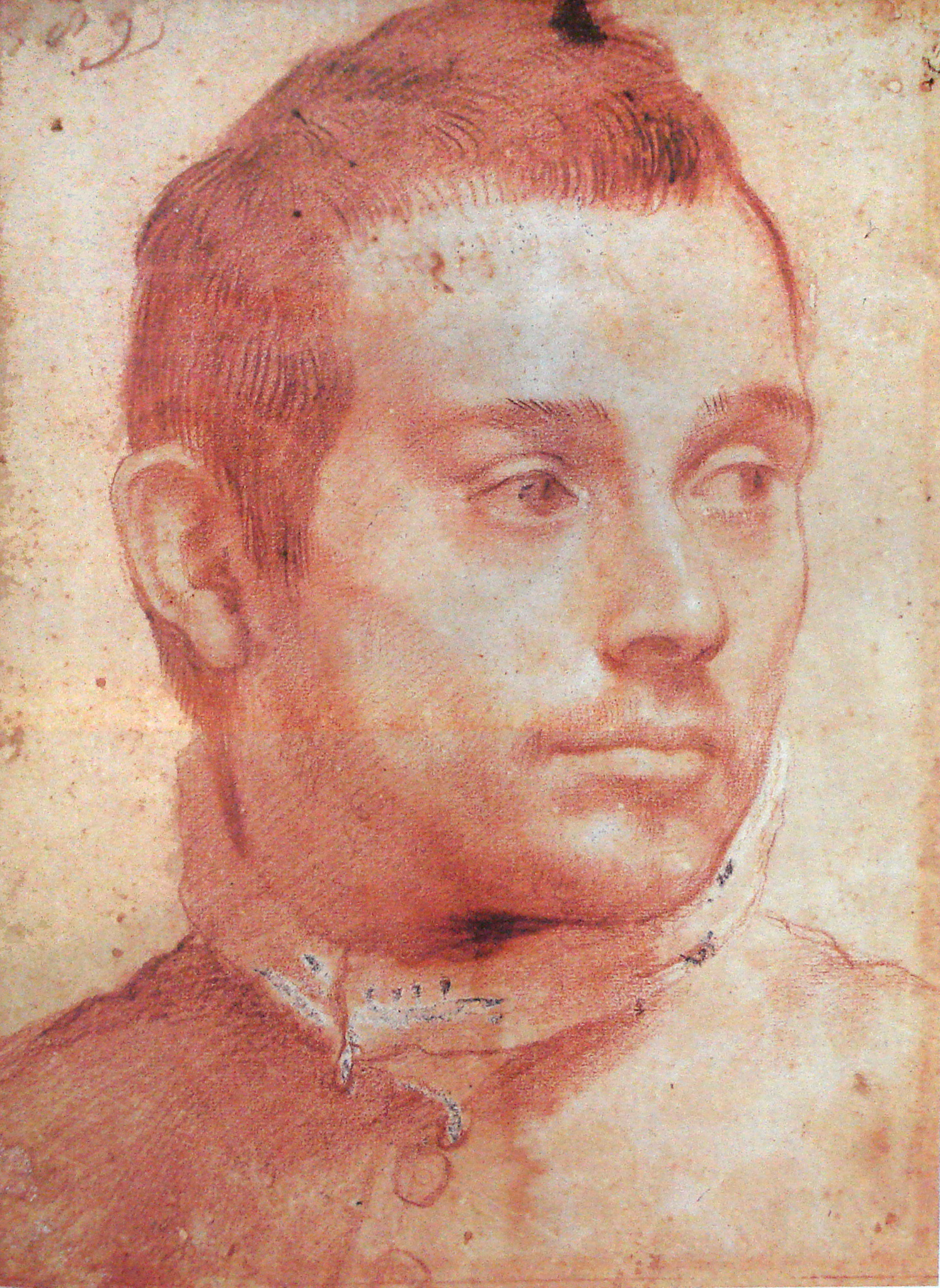 Portrait of a man - Annibale Carracci - portrait-of-a-man