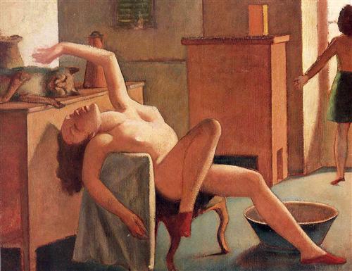 Nude with Cat - Balthus