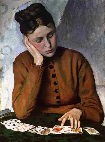 The Fortune Teller - Frederic Bazille