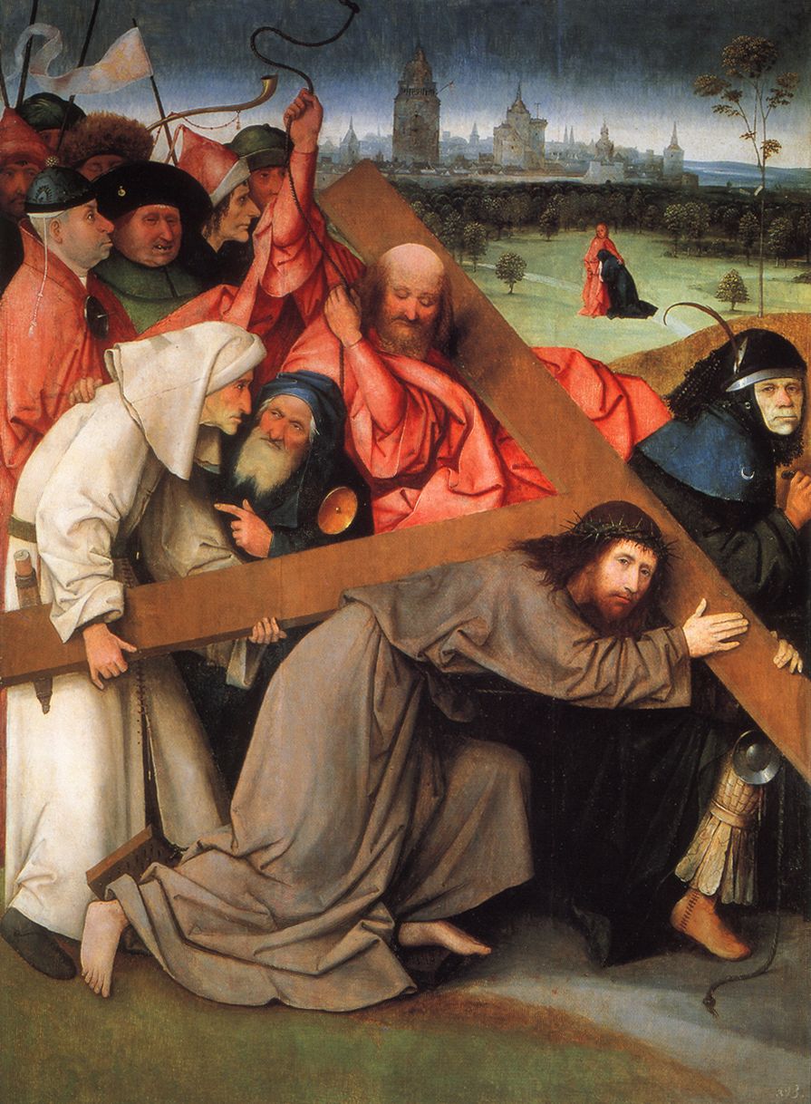 Images Of Jesus Carrying The Cross Christ Carrying The Cross Painting