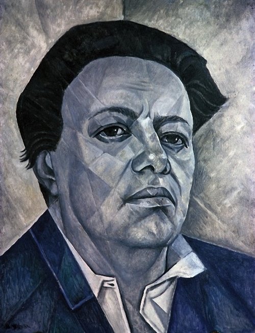 Portrait of Diego Rivera - Marevna (Marie Vorobieff) - portrait-of-diego-rivera-1960