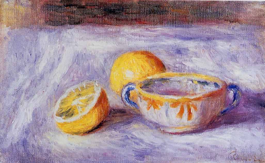 Still Life With Lemons Pierre Auguste Renoir Encyclopedia Of Visual Arts