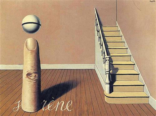 Forbidden literature (The use of the Word)  - Rene Magritte
