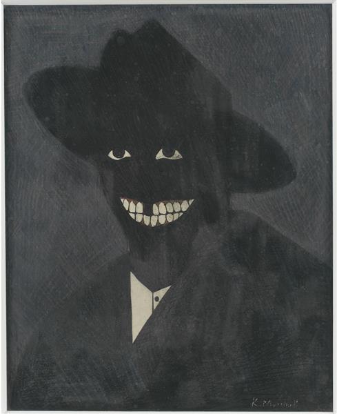 A Portrait of the Artist as a Shadow of His Former Self, 1980 - Kerry James Marshall
