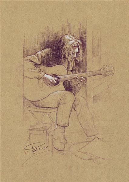 The Guitar Player, 2002 - Morteza Katouzian