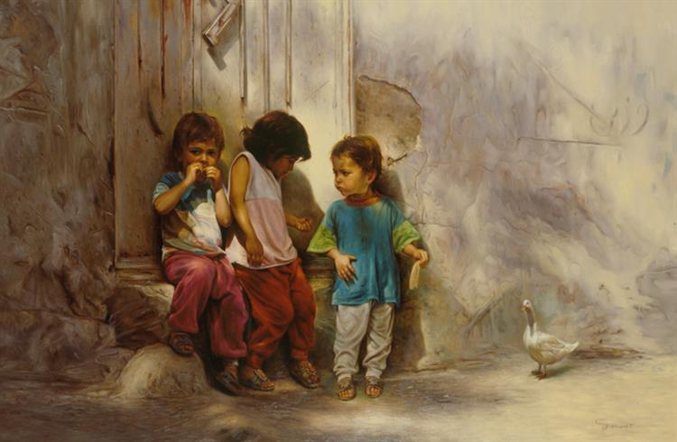 Children in the Alley, 1997 - Morteza Katouzian