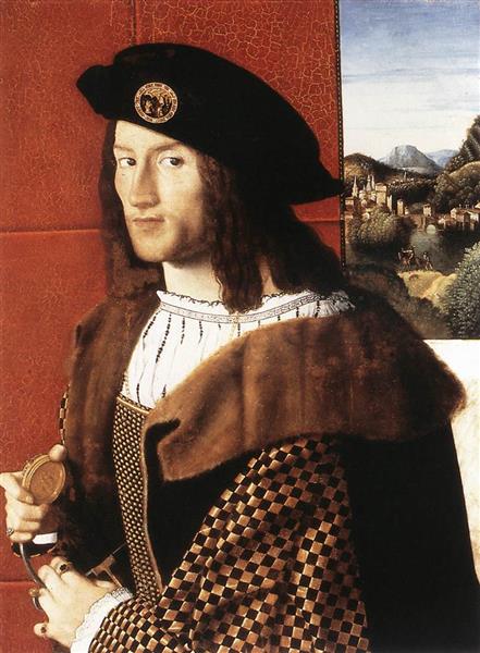 Portrait of a Noble Man, 1512 - Бартоломео Венето