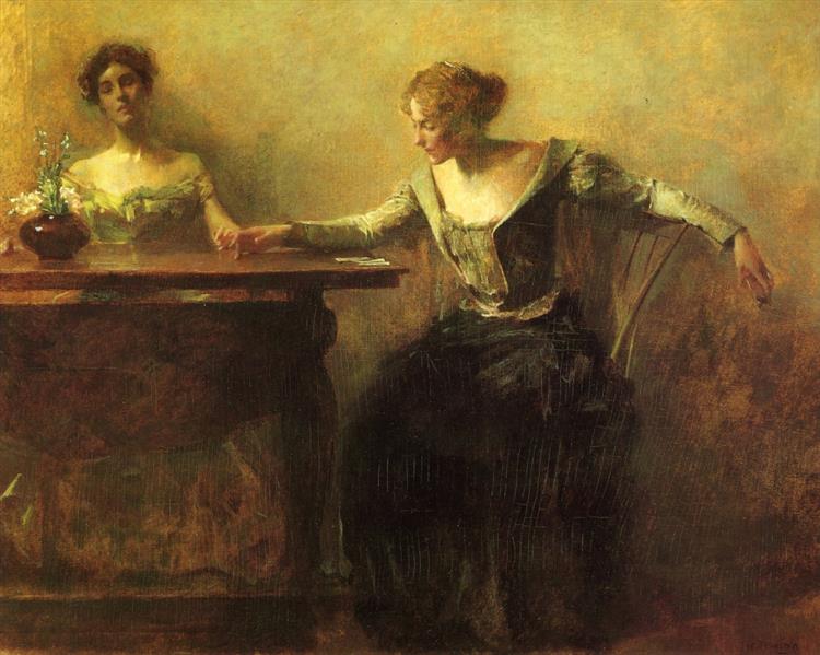 The Fortune Teller, 1905 - Thomas Wilmer Dewing