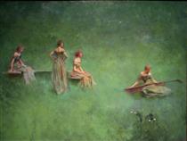 The Lute - Thomas Wilmer Dewing
