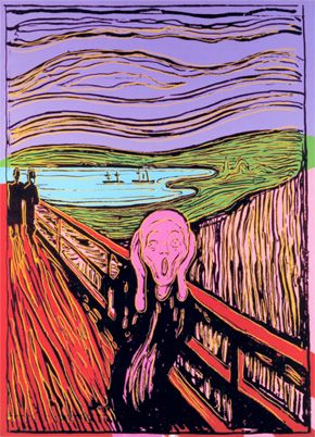 The Scream (after Munch), 1984 - Енді Воргол