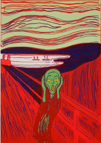 The Scream (after Munch), 1984 - Andy Warhol