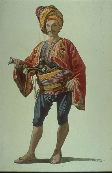 Zeibeck of Smyrna, 1834 - Марк Габриэль Шарль Глейр