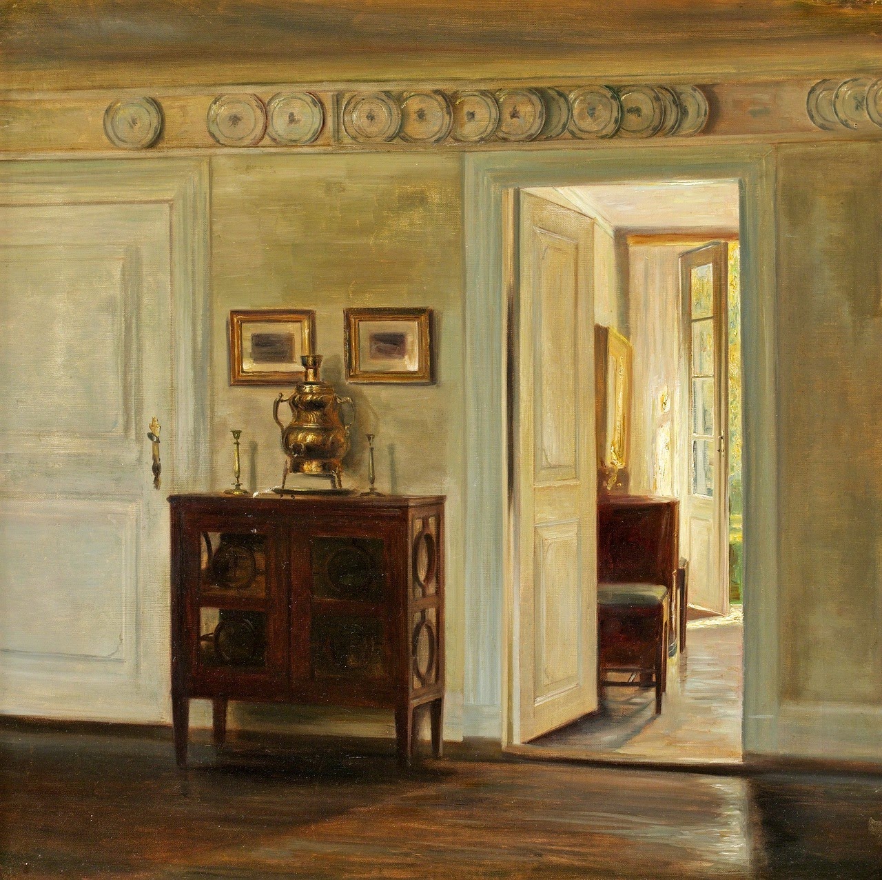 Salon Interior - Carl Holsøe - WikiArt.org