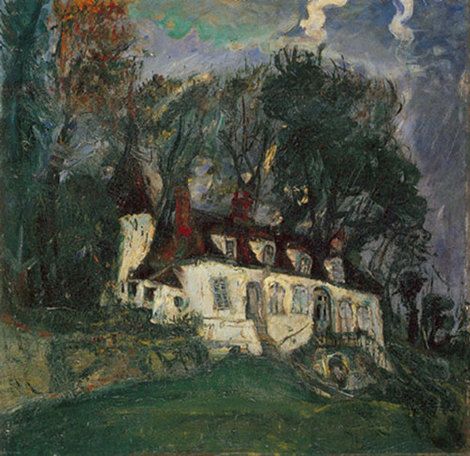House at Oiséme, c.1934 - Хайм Сутін