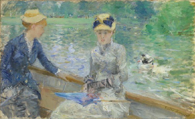 Sommertag, 1879 - Berthe Morisot