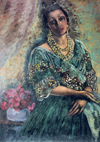 A Spanish Woman, 1934 - Mahmoud Saiid
