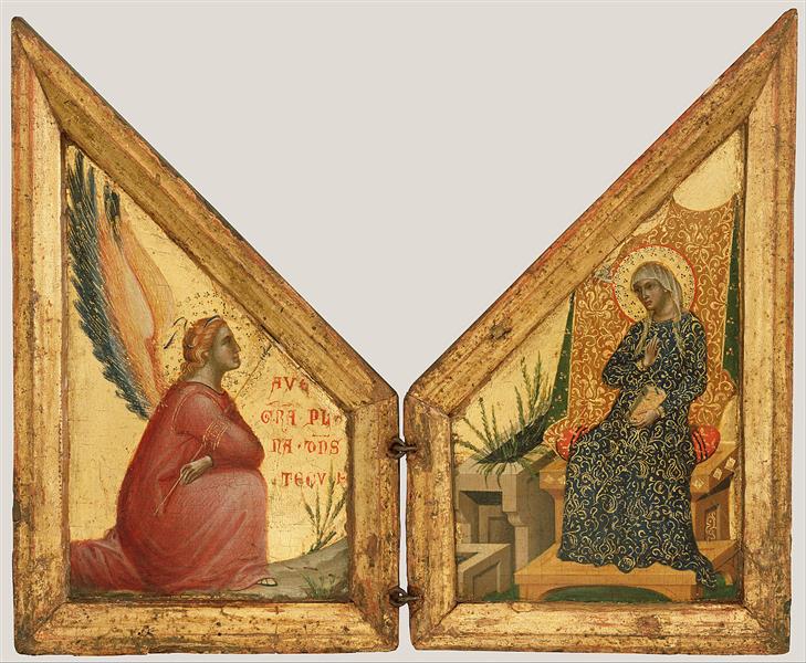 The Annunciation, 1350 - Paolo Veneziano