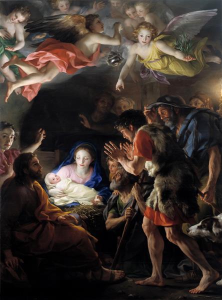 The Adoration of the Shepherds, 1770 - Антон Рафаэль Менгс