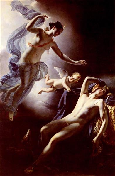 Diana and Endymion, 1822 - Jérôme-Martin Langlois
