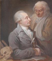 Portrait of Frederik Christian Winsløw - Христіан Август Лоренцен