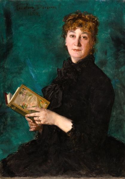 Madame Pauline Marie Charlotte Carolus Duran, 1885 - Carolus-Duran