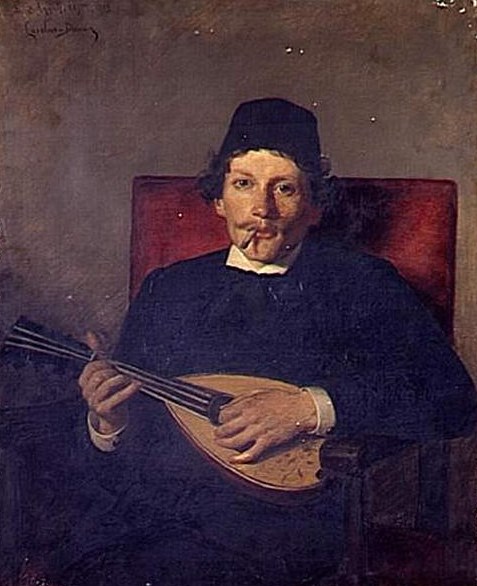 Poet with Mandolin, 1893 - Каролюс-Дюран