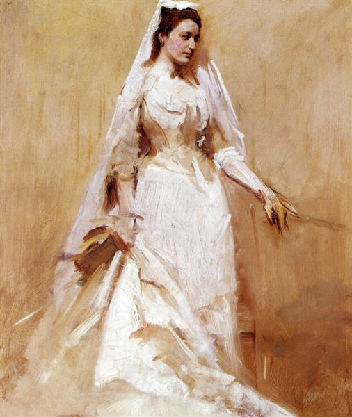 A Bride, 1895 - Abbott Thayer