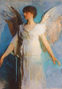 An Angel - Abbott Thayer