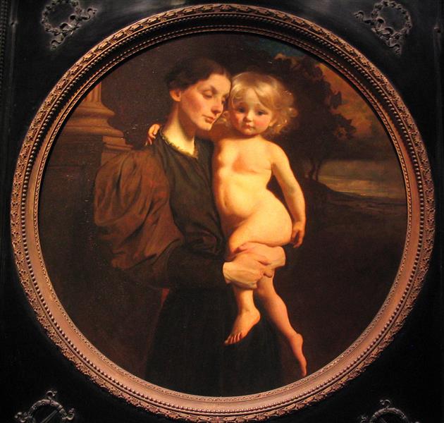 Mother and Child, 1887 - Abbott Handerson Thayer