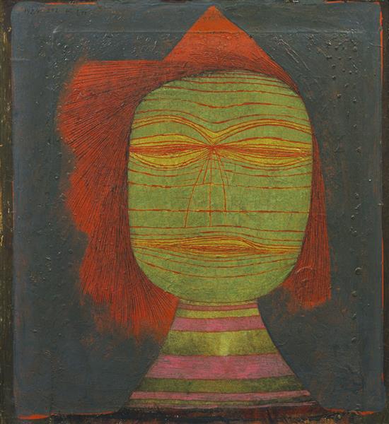 Actor's Mask, 1924 - Paul Klee