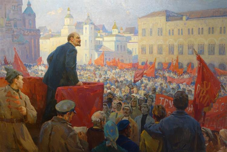 Speech of Lenin on the Red Square, 1959 - Виктор Васильевич Шаталин