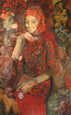 Portrait of Maria Kapnist, 1974 - Виктор Иванович Зарецкий