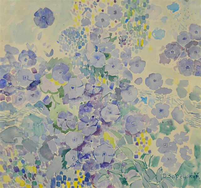 Summer Flowers, 1970 - Victor Zaretsky