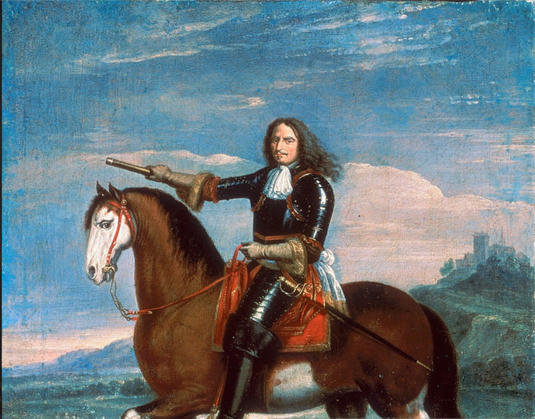 Equestrian Portrait of Henri De La Tour D'auvergne, Vicomte De Turenne - Adam van der Meulen