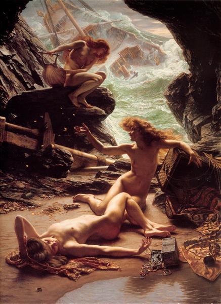 Cave of the Storm Nymphs, 1903 - Edward Poynter
