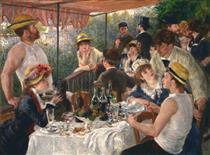 O Almoço dos Barqueiros - Pierre-Auguste Renoir