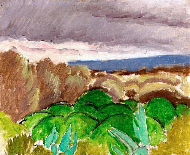 Каньє, пейзаж у штормову погоду, 1917 - Анрі Матісс