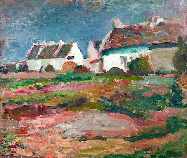Maisons À Kervilahouen, Belle Ile, 1896 - 馬蒂斯