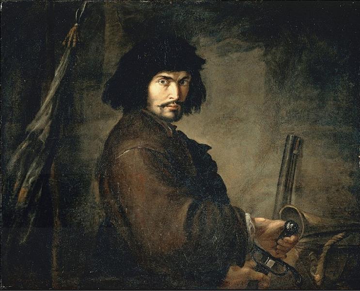 Autoritratto in Veste Di Guerriero, 1649 - Сальватор Роза
