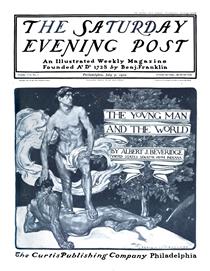 "The Young Man and the World" Saturday Evening Post Cover - Frank Xavier Leyendecker