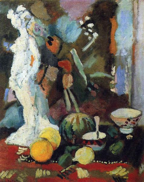 Still Life with Statuette, 1906 - Henri Matisse