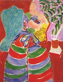 The Striped Dress - Henri Matisse