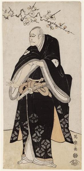 Arashi Ryūzō II as Ōtomo Yamanushi, 1795 - Tōshūsai Sharaku