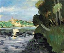 Bords De La Seine À Vétheuil - Henri Matisse