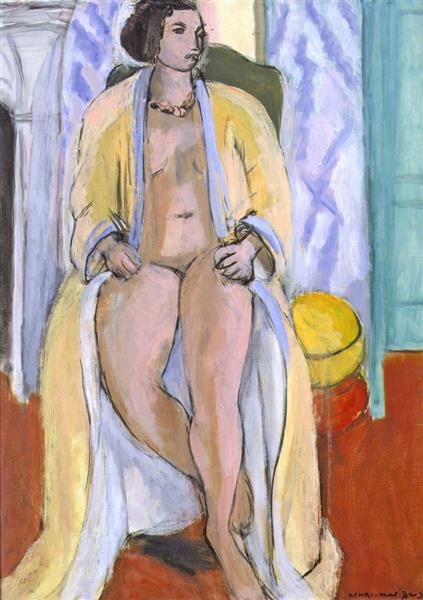 Nude in Peignoir, 1930 - Анри Матисс