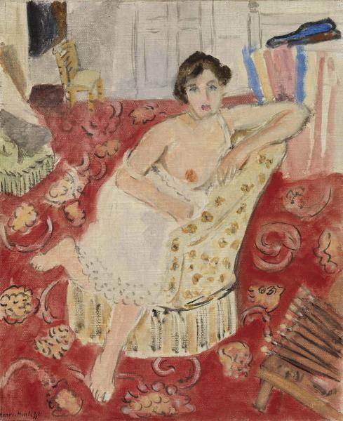 Червоний килимок, 1920 - Анрі Матісс