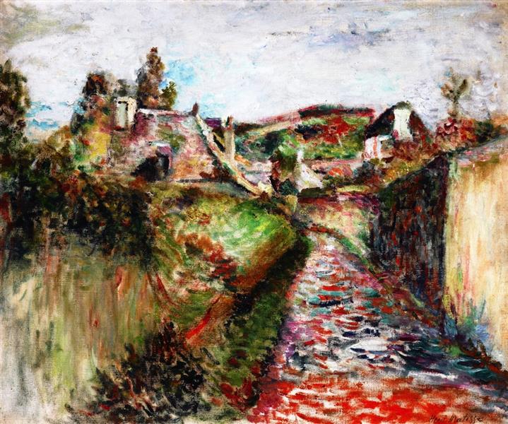 View of Belle Île, 1897 - Henri Matisse