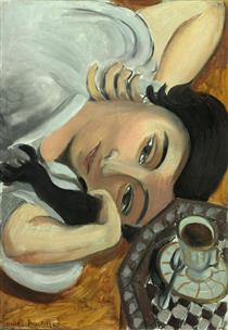 Lorette with Cup of Coffee - Анри Матисс