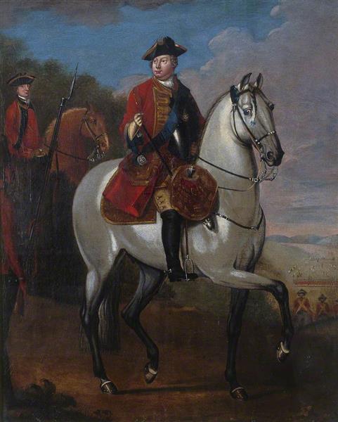 William Augustus, Duke of Cumberland, 1750 - David Morier